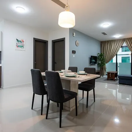 A Cozy & Stylish Apt At Suasana Suites Jb Johor Bahru Exterior photo
