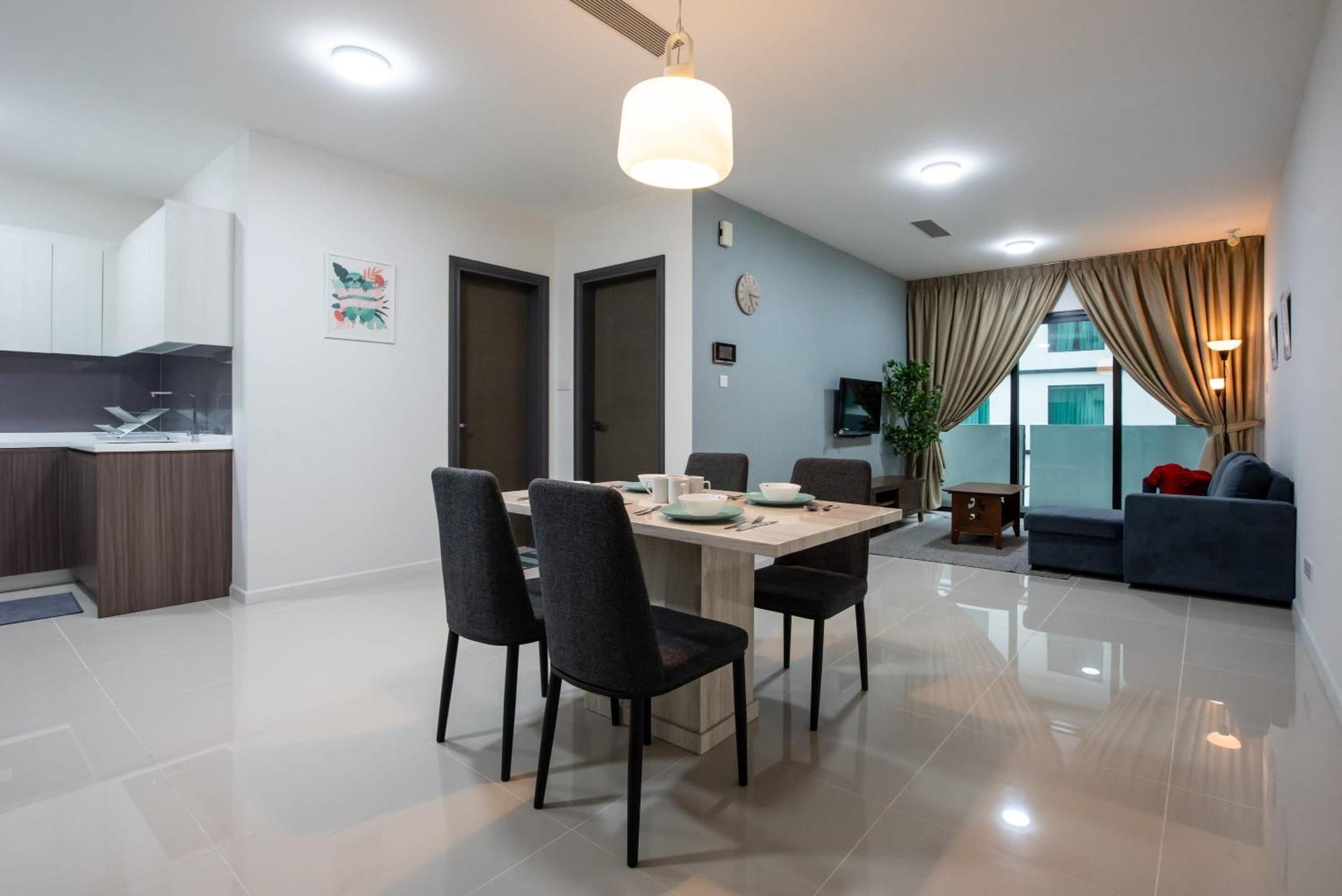 Apartment A Cozy & Stylish At Suasana Jb Johor Bahru